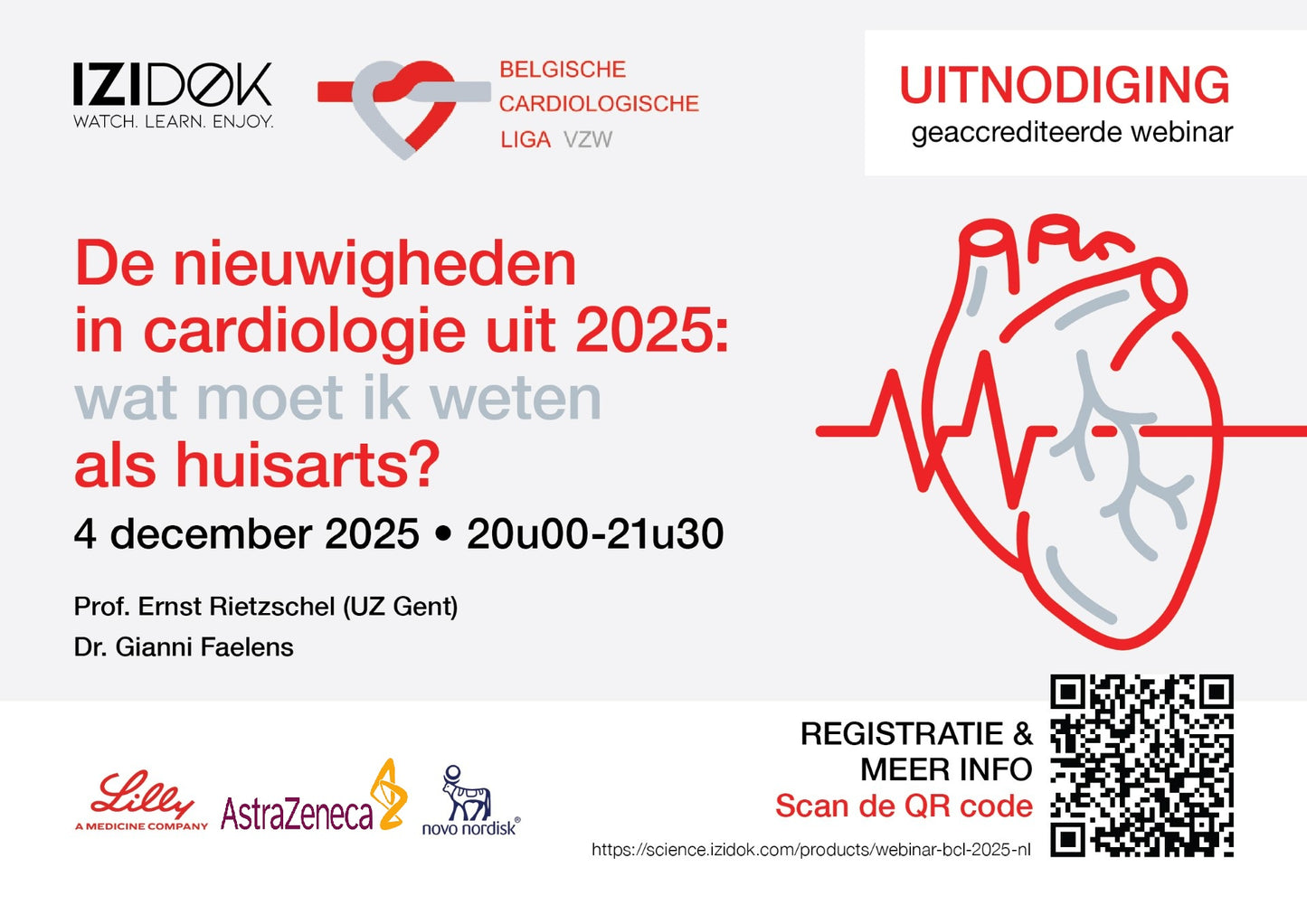 De nieuwigheden in cardiologie uit 2025: wat moet ik weten als huisarts?