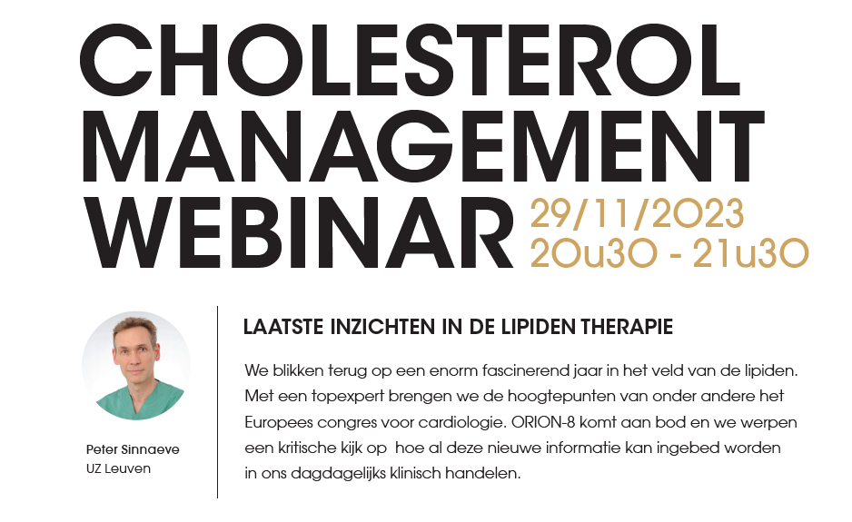 Cholesterol management webinar